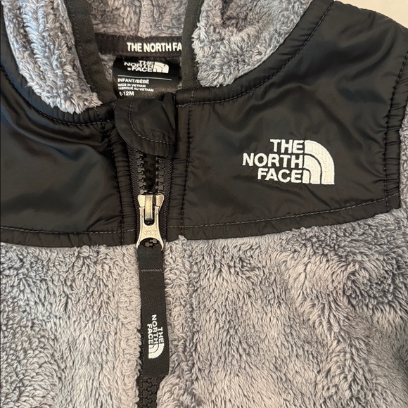 The North Face Infant 6-12m Grey Osito Jacket - Picture 2 of 3